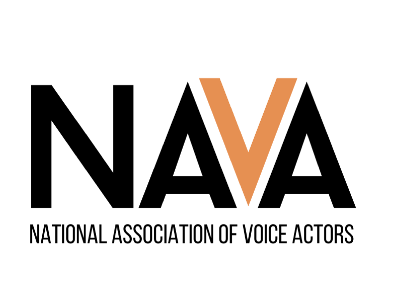 National Association of Voice Actors (NAVA) member logo