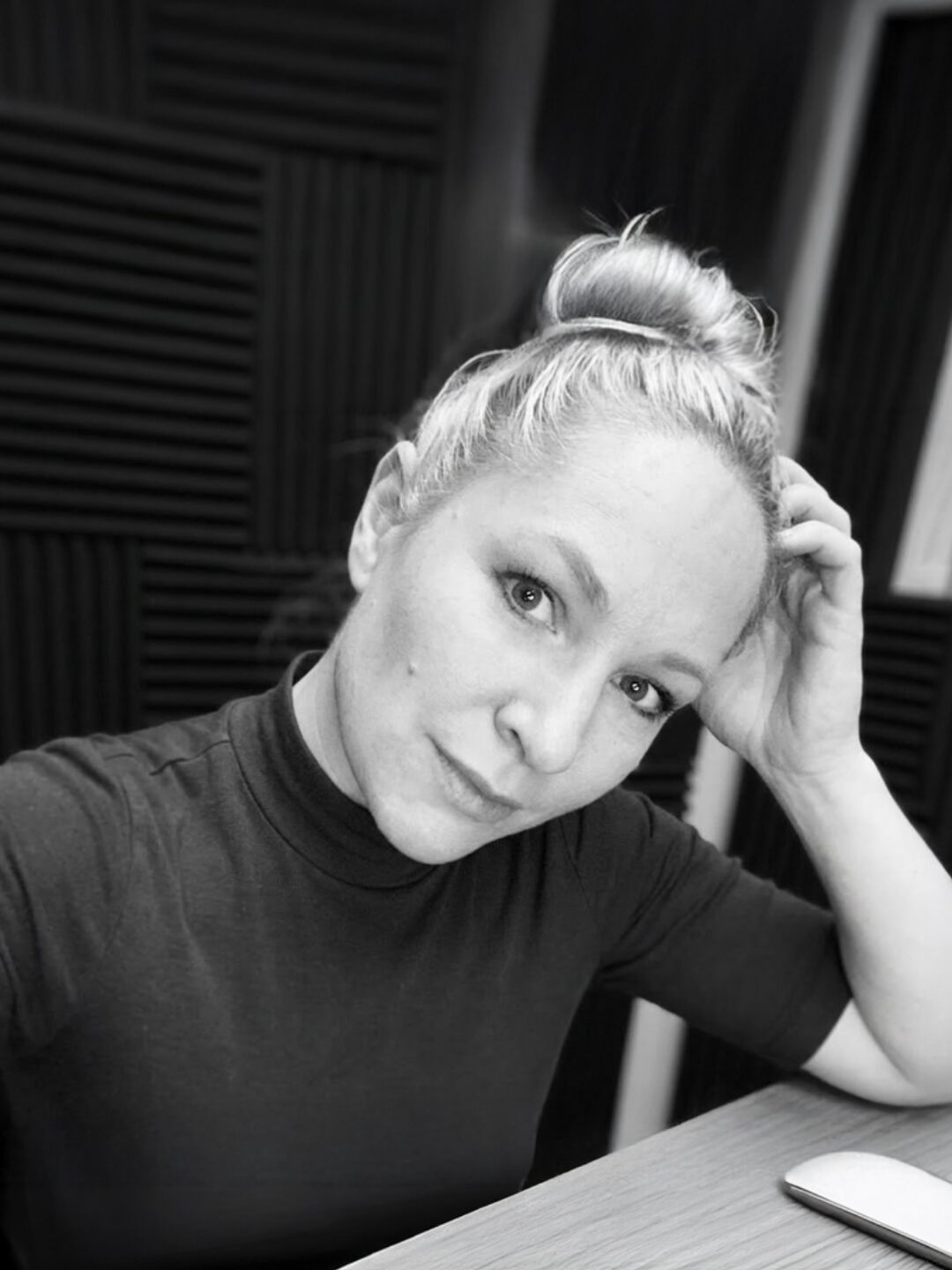 Tiffany Magnuson in the Studio